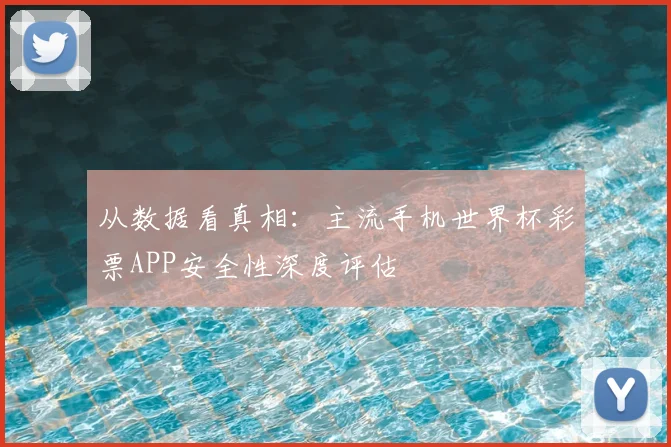 从数据看真相：主流手机世界杯彩票APP安全性深度评估
